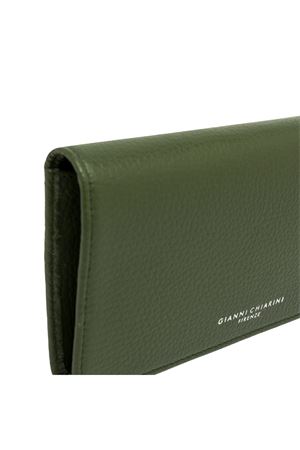 Portafoglio in pelle martellata verde GIANNI CHIARINI | PF5041GRN14051